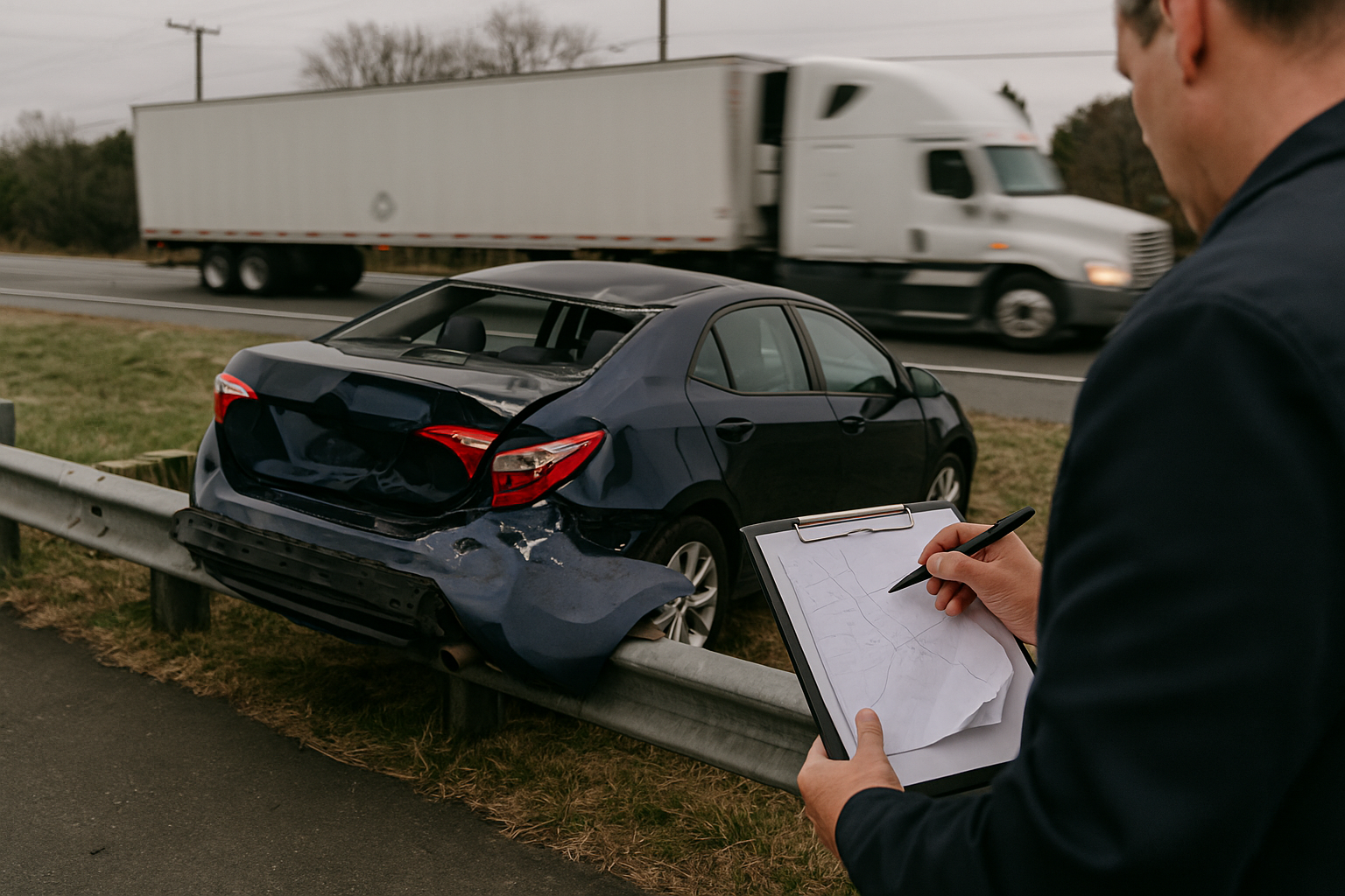 $2 Million Dollar Settlement in Harrisonburg, Virginia, Tractor Trailer Accident