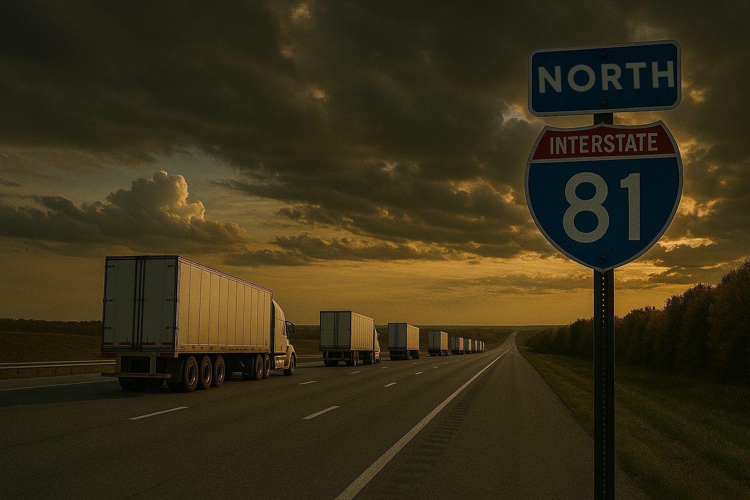 Why Are There So Many Trucks On Interstate 81?