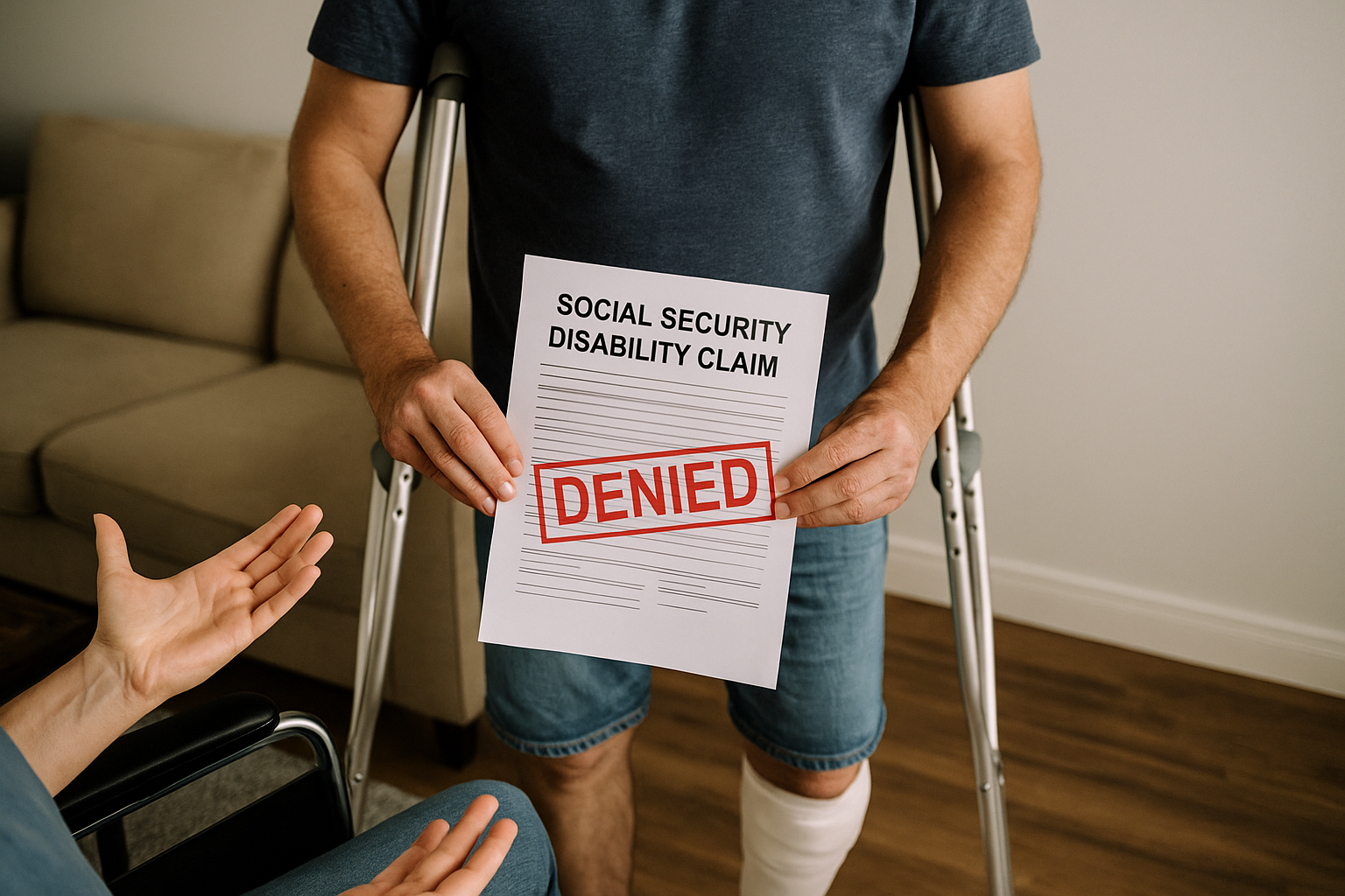 I Can't Work But My Social Security Disability Claim Was Denied