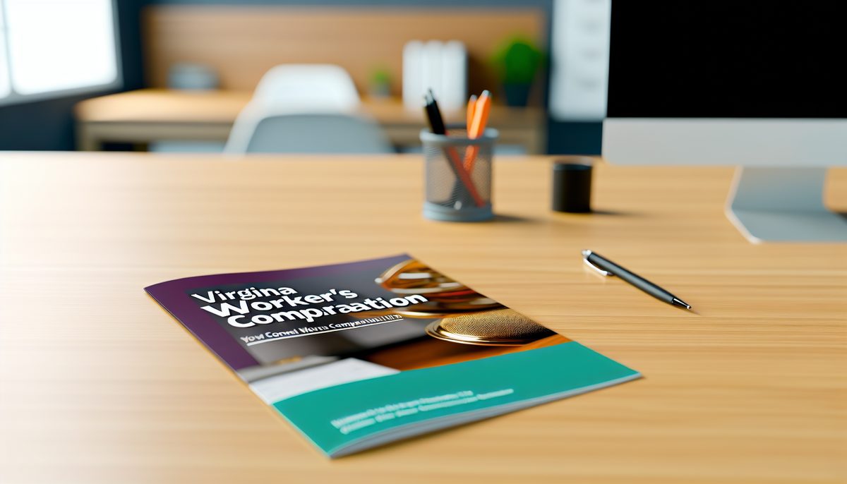 Photo of a Virginia workers' compensation brochure