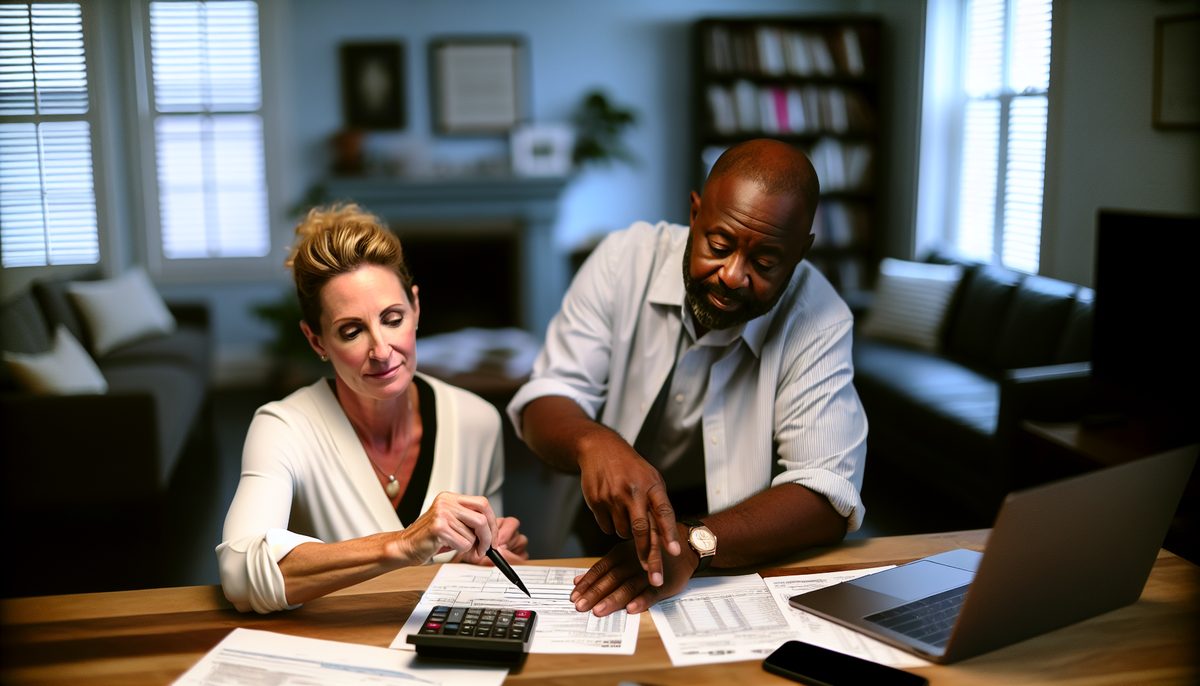 Filing tax return form