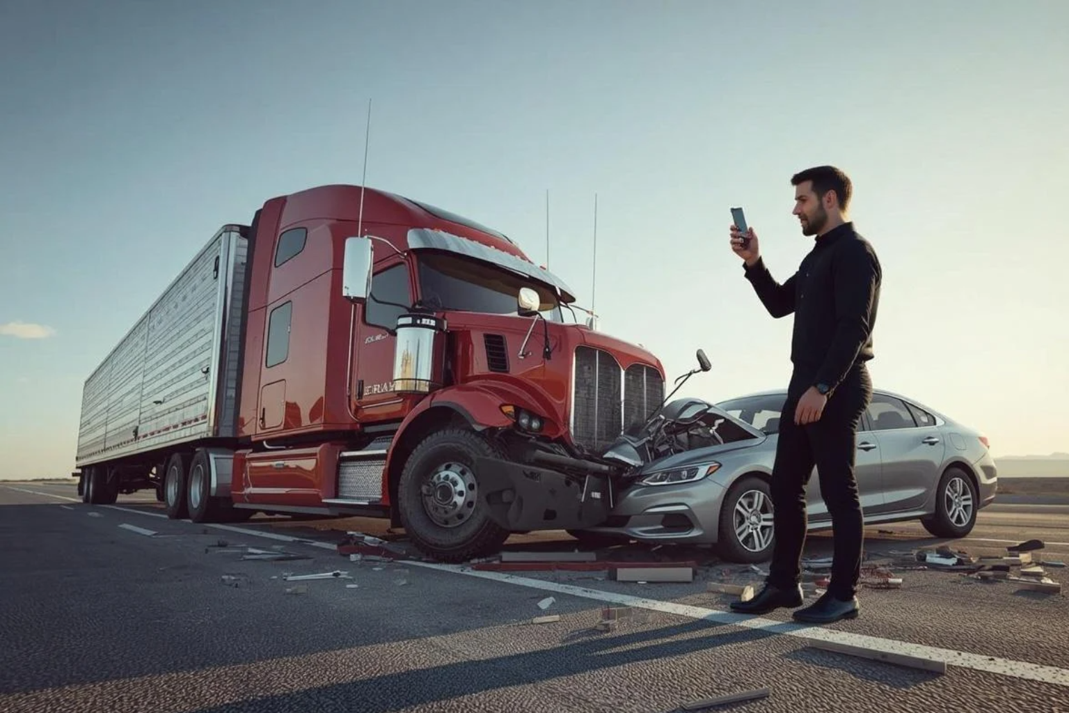 What to do if You're Hit by a Tractor Trailer