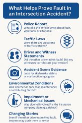 Intersection Accident Infographic