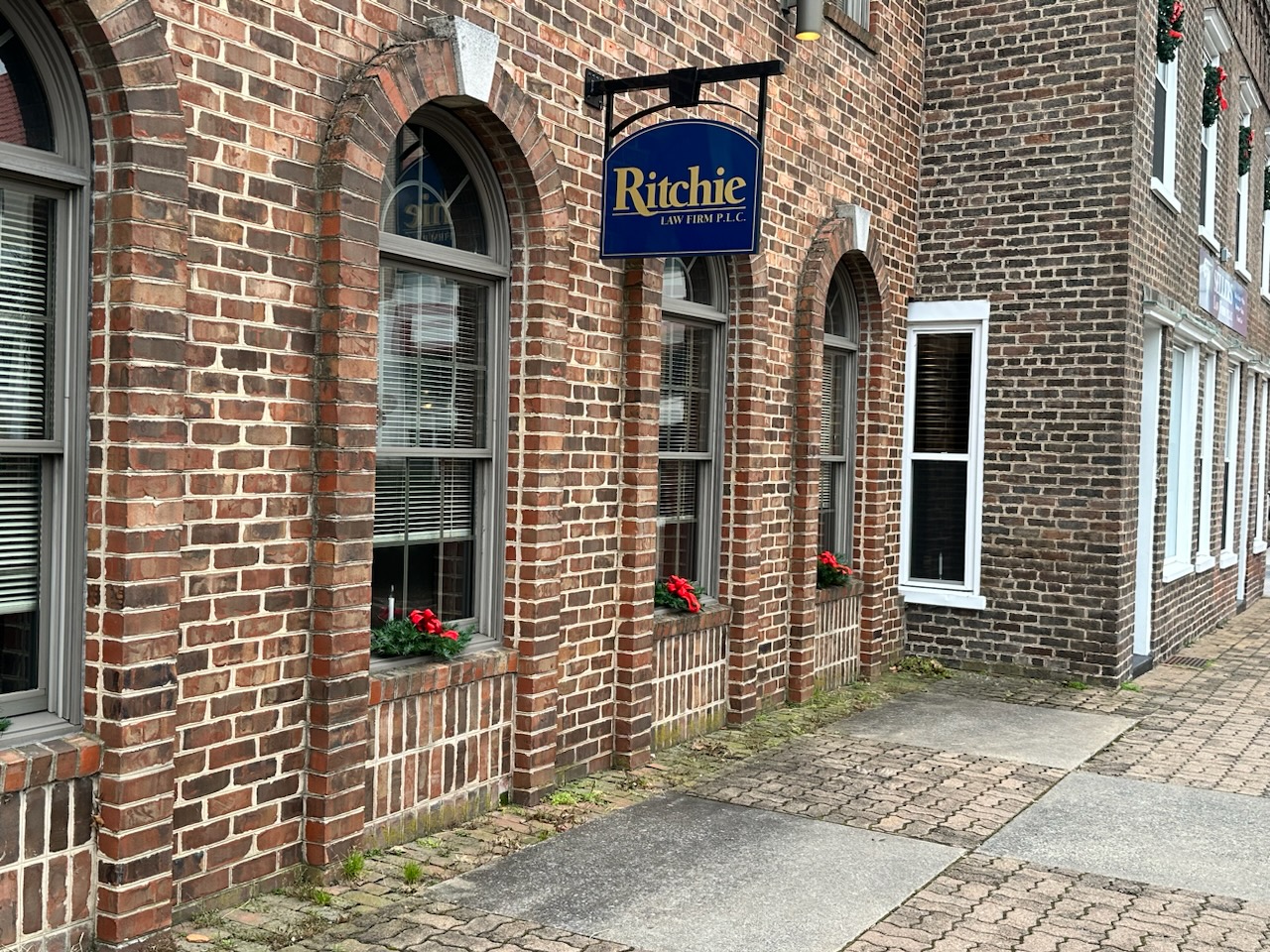 Ritchie Law Firm office in Harrisonburg, Virginia